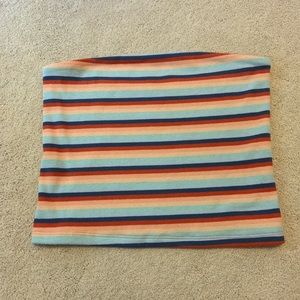 American Eagle colorful tube top
